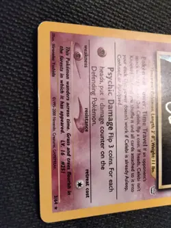 Pokemon TCG Celebi Neo Revelation Holo Rare Card 3/64 Unlimited - Image 3