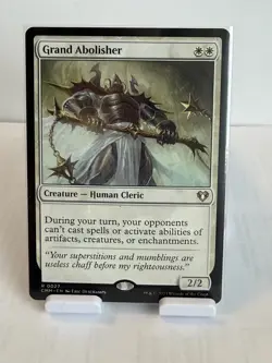 MTG Grand Abolisher Creature Rare Commander Masters Regular #27 - Image 1