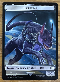 MTG Final Fantasy Token, Angelo 0019 / Darkstar 0020 - Image 2