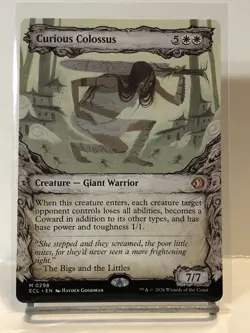 Curious Colossus (Non-foil) [Showcase] Lorwyn Eclipsed 0298 Mythic MTG - Image 1