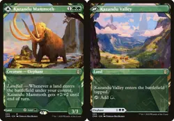 MTG Zendikar Rising SHOWCASE R Kazandu Mammoth Kazandu Valley #305 - Image 1