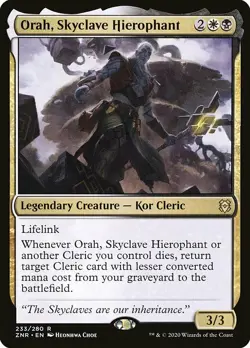 MTG Zendikar Rising R Orah Skyclave Hierophant #233 - Image 1
