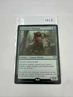 Stonehoof Chieftain #325 (NM) Commander Masters CMM Magic MTG - Image 1