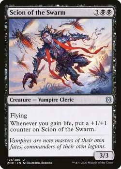 MTG Zendikar Rising *FOIL* U Scion of the Swarm #121 - Image 1