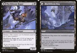 MTG Zendikar Rising *FOIL* U Blackbloom Rogue Blackbloom Bog #091 - Image 1
