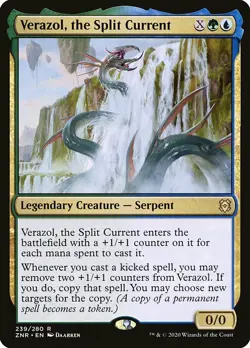MTG Zendikar Rising *FOIL* R Verazol the Split Current #239 - Image 1