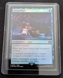 MTG - Sleep Magic FOIL - Final Fantasy - Pack Fresh!! - Image 2
