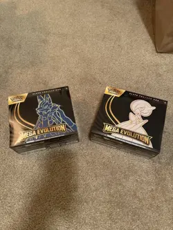 Pokemon TCG: Mega Evolution ETBs Elite Trainer Box SET OF 2! - Image 1