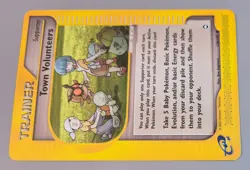 Town Volunteers # 136/147 Uncommon Aquapolis 2003 Pokemon Englisch Mint Vintage - Image 2