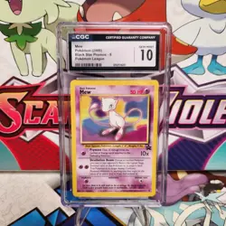 CGC 10 Mew 8 Black Star Promo 2000 - Pokemon League - Pokemon TCG - SHIPS FAST - Image 1