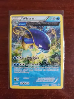 Pokemon TCG XY Primal Clash Whiscash 41/160 Non Holo Full Art - Image 1