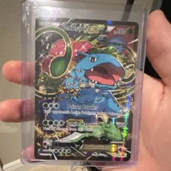 Pokemon Venusaur EX Full Art XY123 Holo Promo Basic Card XY TCG - Image 1