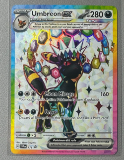 Pokemon Prismatic Evolutions Umbreon ex 176 SVP176 Figure Collection Promo 13 - Image 1