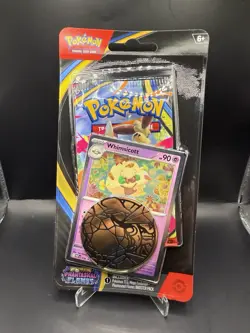 Pokemon TCG: Phantasmal Flames Single Pack Blister Set - Cottonee & Whimsicott - Image 1