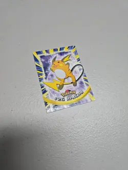 2000 Topps Chrome Pokemon Raichu - Image 2