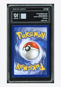 Pokemon PCG 10 PRISTINE Flying Pikachu VMAX Holo 2021 007/025 Celebrations ENG - Image 2