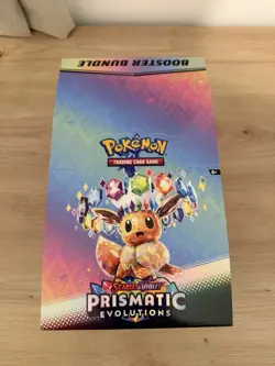 Pokemon TCG Prismatic Evolutions Booster Bundle x10 Display Case 💎 Unsealed - Image 1