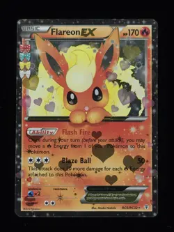 Flareon EX RC6/RC32 Pokemon Generations: Radiant Collection 🔥🔥🔥 - Image 1