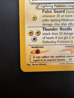 Light Jolteon 48/105 Neo Destiny Pokemon TCG WoTC Vintage Moderately Played - Image 5