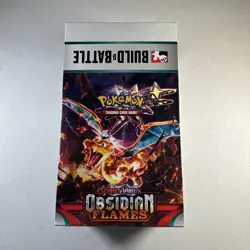 Pokemon TCG: Obsidian Flames Build And Battle Case X10 New Factory Sealed 820650863967 - Image 1