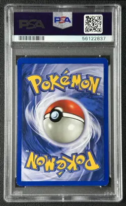 ALAKAZAM PSA 7 2000 POKEMON GAME #1/130 BASE II HOLO 837 - Image 2