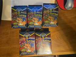 POKEMON Mystery Box Walmart Hanger (3 Booster Packs) SEALED Base Set ChaseU - Image 1