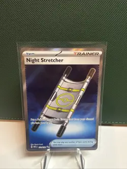 Pokemon TCG Night Stretcher Full Art Ultra Rare Mega Evolutions Card 173/132 - Image 1