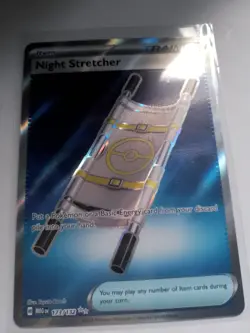 Pokemon TCG Mega Evolutions: Night Stretcher Full Art Trainer Card 173/132 - Image 1