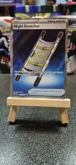 Night Stretcher 173/132 NM / M Full Art Holo Mega Evolutions Pokemon TCG Card - Image 1