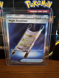 Night Stretcher 173/132 Mega Evolutions NM Pack Fresh Pokemon Card - Image 1