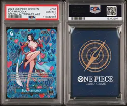 2024 One Piece OP09 Boa Hancock SP OP09-051 PSA 10 - Image 3