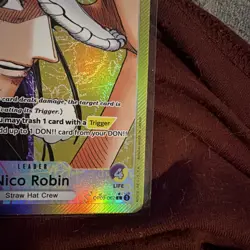 One Piece Nico Robin Alt Art Leader Emperors In The New World Op-09 English - Image 3