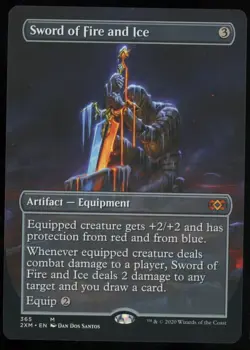 Sword of Fire and Ice - Borderless - MTG Double Masters - RareCo - Image 1