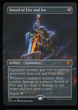 Sword of Fire and Ice - Borderless - MTG Double Masters - RareCo - Image 1