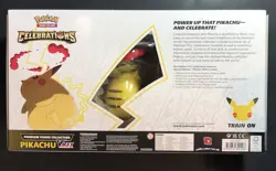 Pokemon TCG Celebrations Premium Figure Collection 2021 [ Pikachu VMAX ] NEW - Image 2