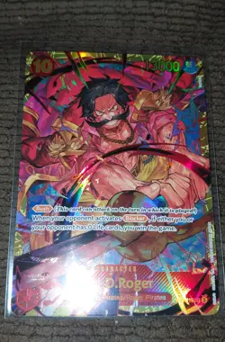 One Piece TCG Gol D Roger SEC OP09-118 Emperors in the New World Bandai NM🔥 - Image 1