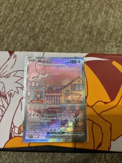 Pokemon TCG 151 Mew EX Black Star Promo SVP 053 Near Mint NM - Image 1