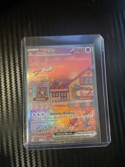 Pokemon TCG 151 Mew EX Black Star Promo SVP 053 Near Mint NM - Image 1