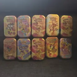 x10 Pokemon Scarlet And Violet 151 Mini Tins Brand New Sealed (x2 Packs Per Tin) - Image 1