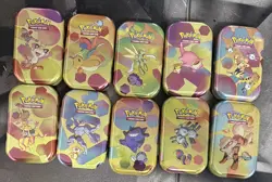 10x Pokemon TCG Scarlet & Violet 151 Mini-Tin set w/ 20 Packs |BRAND NEW SEALED - Image 1