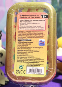 Scarlet & Violet Pokemon 151 MEOWTH HITMONCHAN Mini Tin BRAND NEW SEALED - Image 2