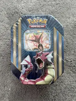Pokemon Gyarados EX XY Triple Power Tin Sealed - Image 1
