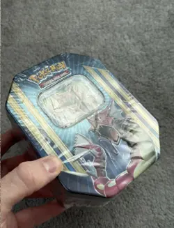Pokemon Gyarados EX XY Triple Power Tin Sealed - Image 2