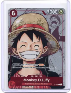 Monkey.D.Luffy P-001 - Premium Card Collection 25th Edition - One Piece English - Image 1