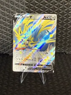 Zacian V (Shiny) SWSH292 SWSH: Sword & Shield Promo Cards Holo - Image 1