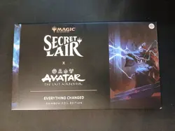 MTG Secret Lair FOIL Avatar: The Last Airbender Everything Changed IN HAND - Image 1