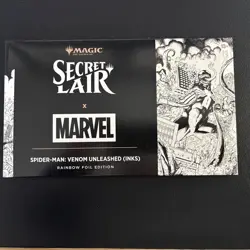 Secret Lair x Marvel's Spider-Man: Venom Unleashed (Inks) - Rainbow Foil - Image 1