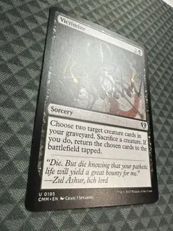 MTG Victimize #0195 Uncommon Commander Masters (CMM) - Image 3