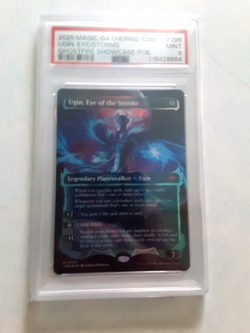 ugin, eye of the storms no. 399 graded psa 9 ghost fire showcase foil 118428664 - Image 1