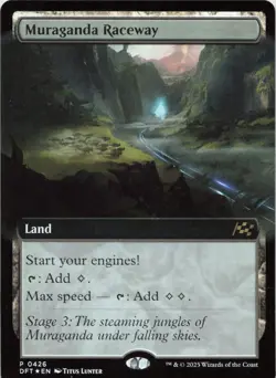 Muraganda Raceway (0426) (Extended Art) - FOIL - P Aetherdrift 426 - MTG - Image 1